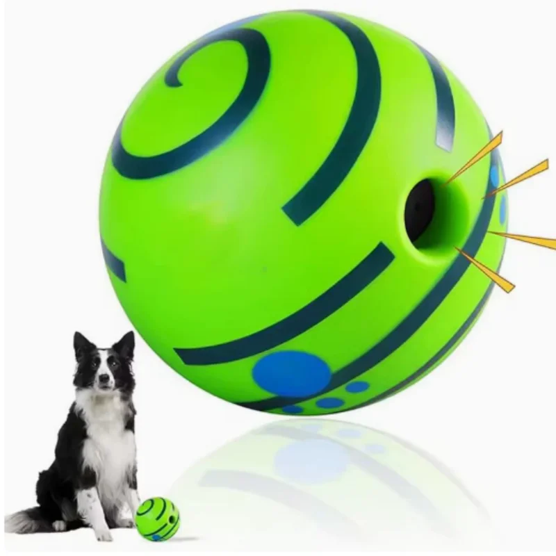 Pelota sonora para perros, juguete interactivo que estimula la mente - imagen 3