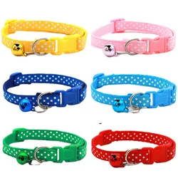 collar ajustable con cascabel para perros y gatos
