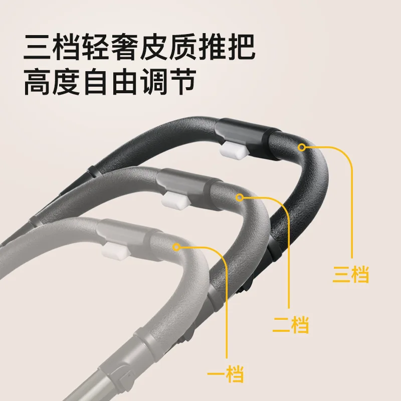 Cochecitos para mascotas de lujo con vista alta, carrito para mascotas de alta gama, carrito para perros de lujo para gatos, plegable - imagen 3