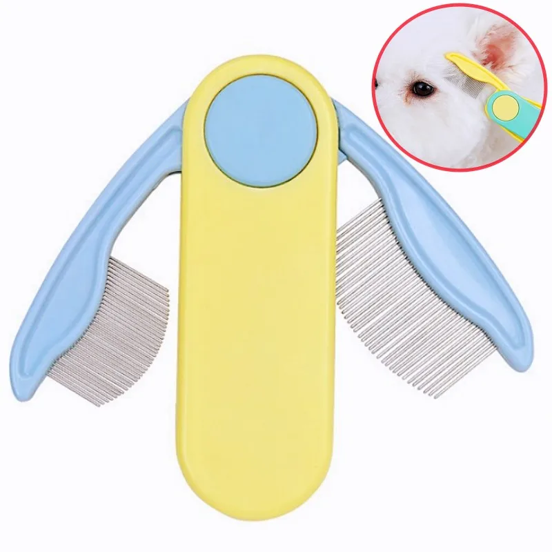 Peine antipulgas doble cara para perros – Desenredante de pelo