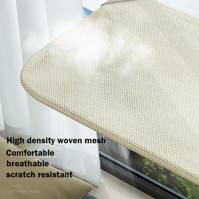 Hamaca ventana para gatos con ventosa – asiento plegable estable - imagen 5