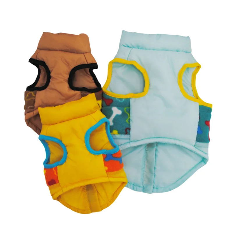 Chaleco cálido para perro, chaqueta de invierno sin mangas, disfraz, ropa para mascotas para perros pequeños, Chihuahua Yorkie, cachorro, Abrigo acolchado de algodón, ropa XXL