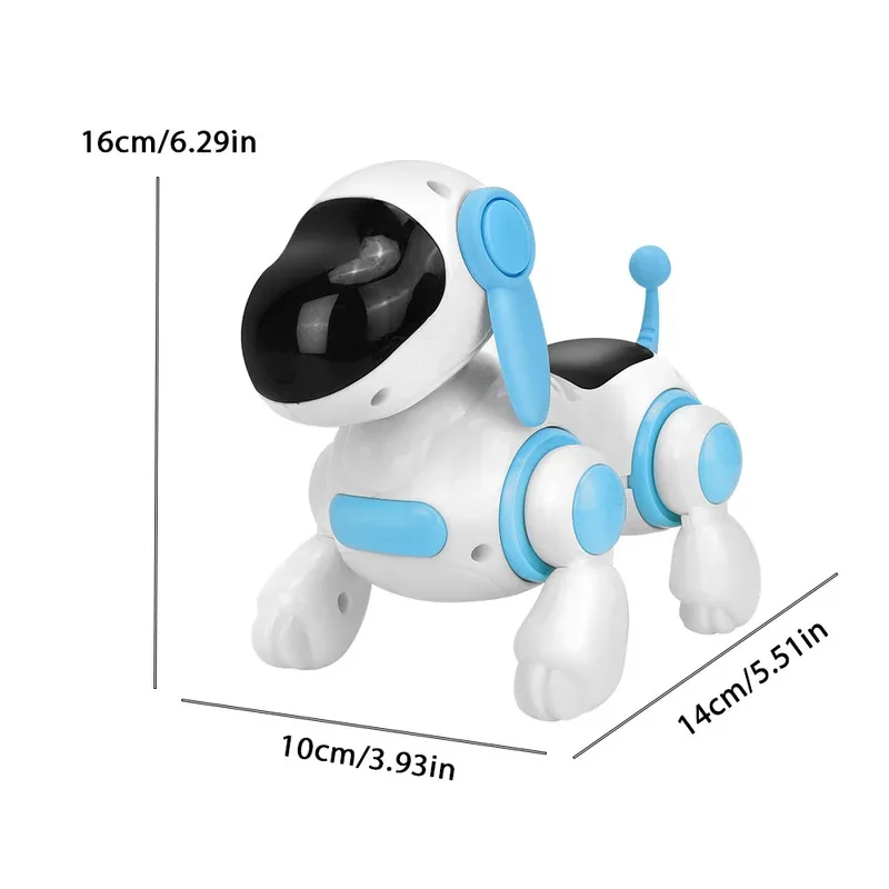 Juguete robótico interactivo para perros con luz, sonido y música - imagen 5