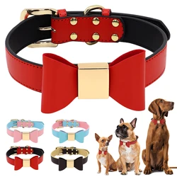 Collar con lazo para perros y gatos – Cuero PU suave