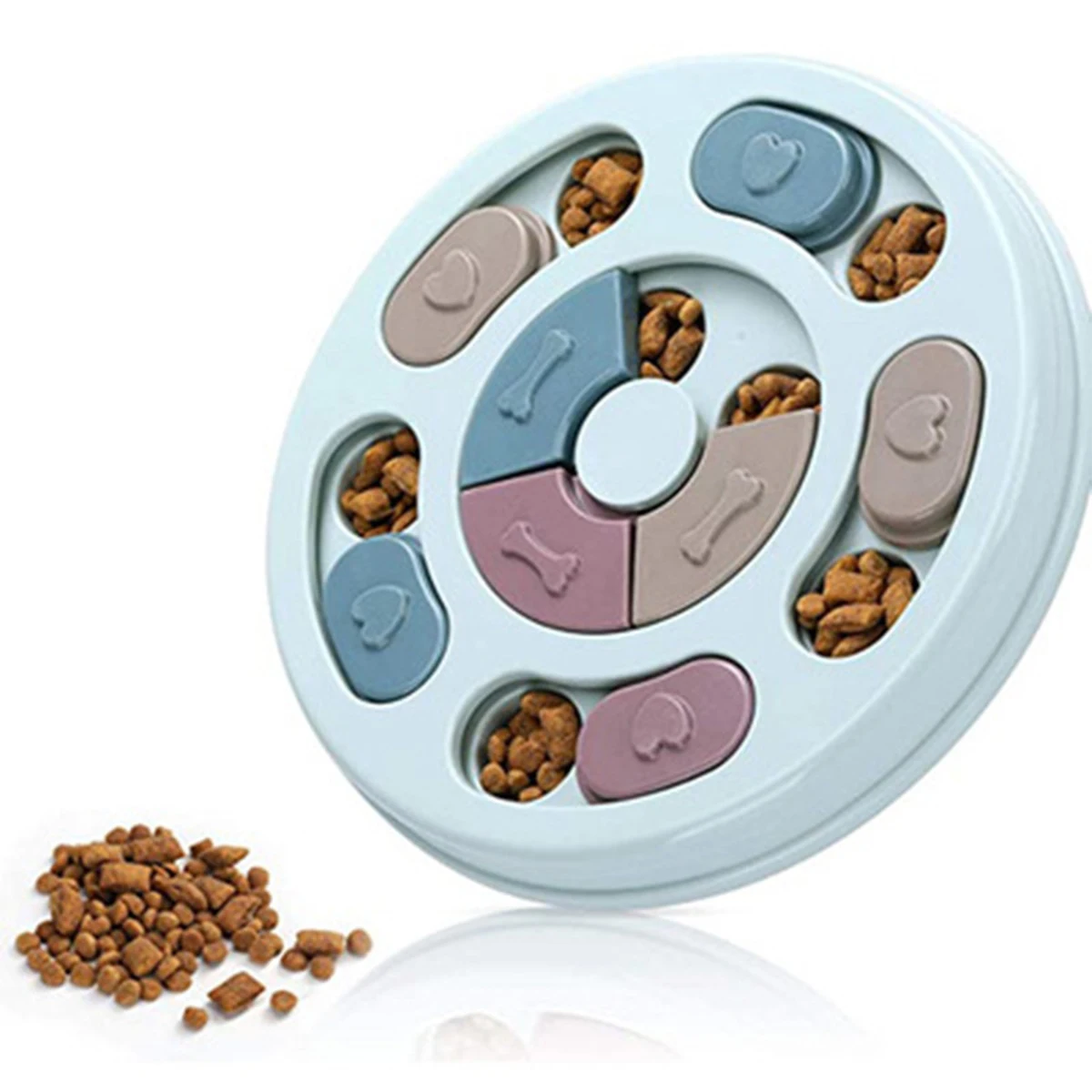 Cuenco interactivo para perros – Alimentador lento y antiansiedad - imagen 5