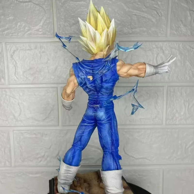 【En stock】 nuevo 30cm Anime Dragon Ball Z Majin Vegeta figura Vegeta figuras de acción estatua de Pvc colección modelo juguetes regalo