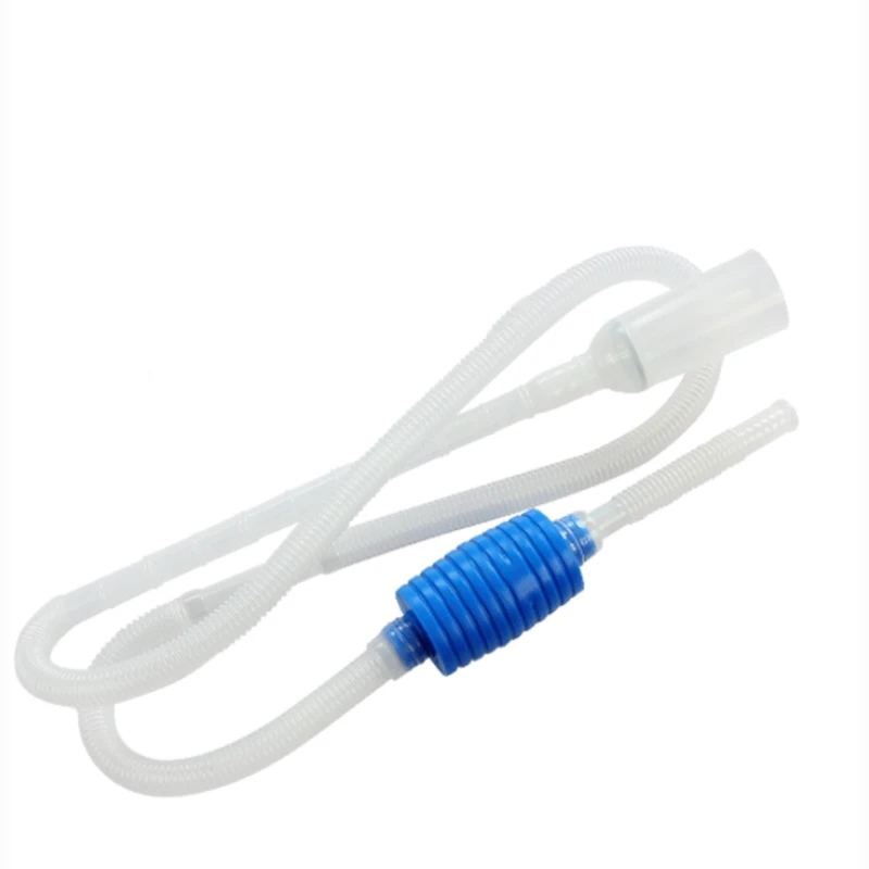 Sifón para acuario, sifón para pecera, bomba de aspiradora, cambiador de cambio de agua semiautomático, bomba de filtro de agua, accesorios de limpieza - imagen 5