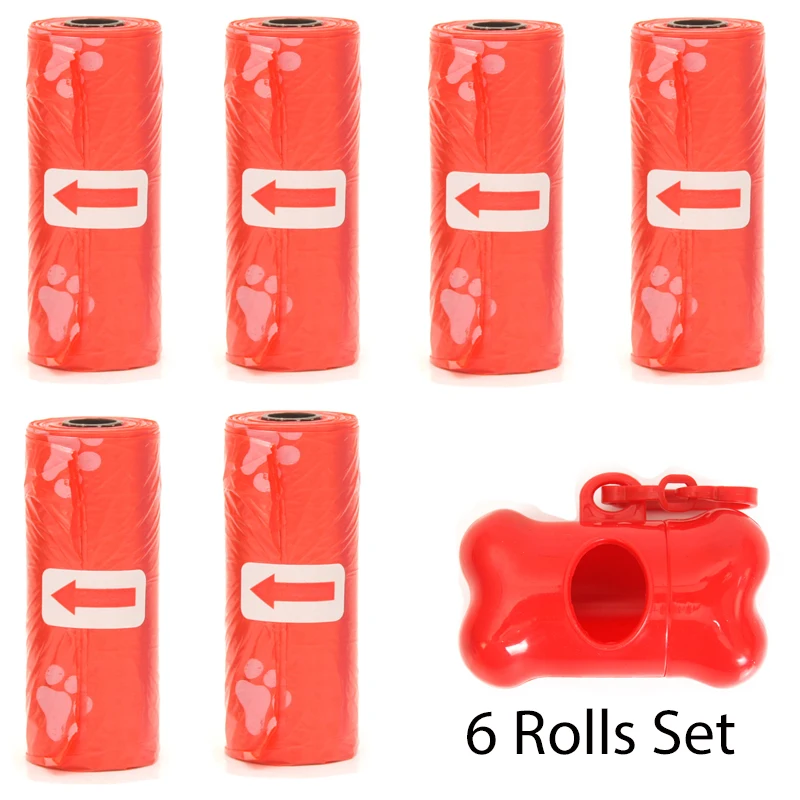 Foot Red 6Rolls Set