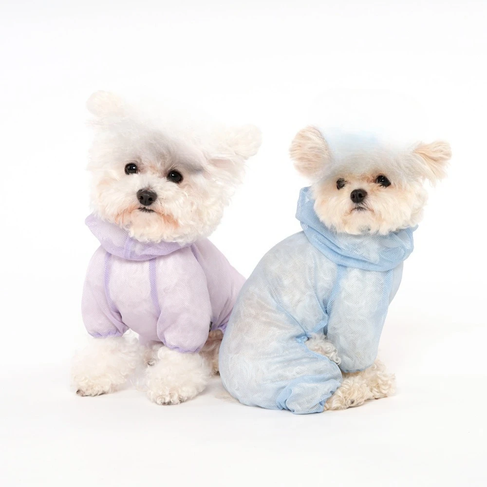 Mono ligero de malla con protección solar para perros – fresco