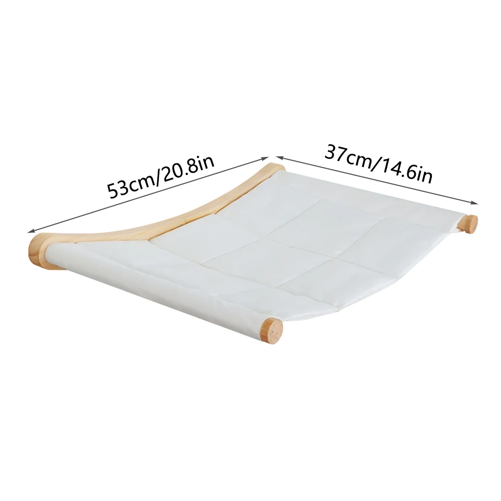 Hamaca y estante de pared para gato – Cama para trepar y descansar - imagen 5