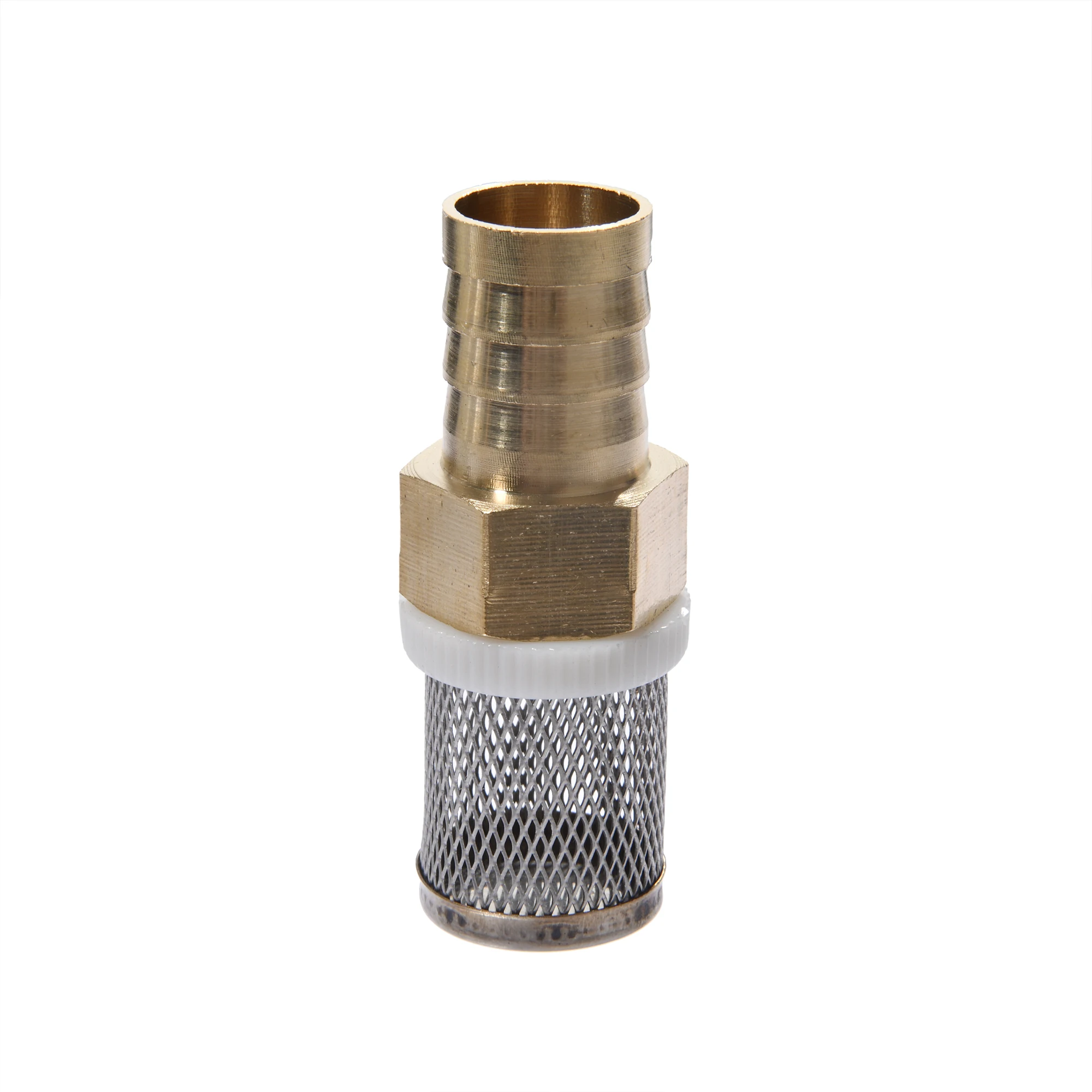 Filtro de agua de malla en línea de acero inoxidable de 6-19 mm, accesorios de latón roscados para riego de jardín, bomba de acuario, tubería de plomería - imagen 4