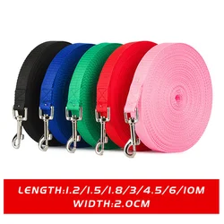 Correa de adiestramiento de nylon para perros pequeños y grandes - 1,5-10 m