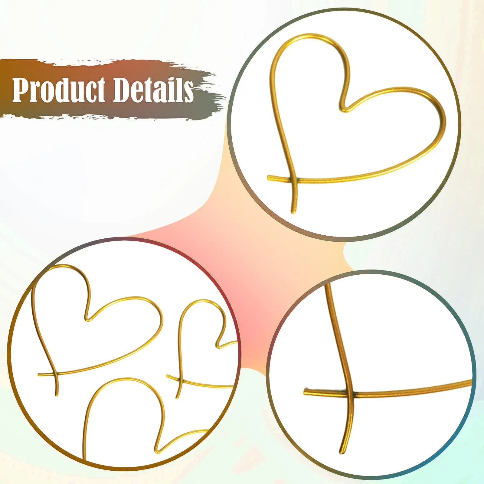 Adorno de letrero de pared con forma de corazón, arte del hierro, decoración exclusiva para habitación, accesorios para el hogar, dormitorio y sala de estar - imagen 5