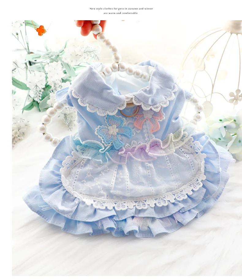 Detalle del vestido princesa con tejido ligero