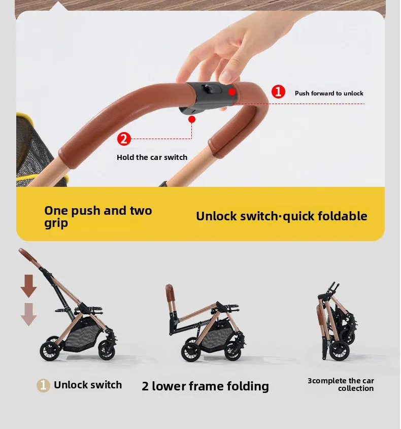 Transportín plegable en vehículo de transporte