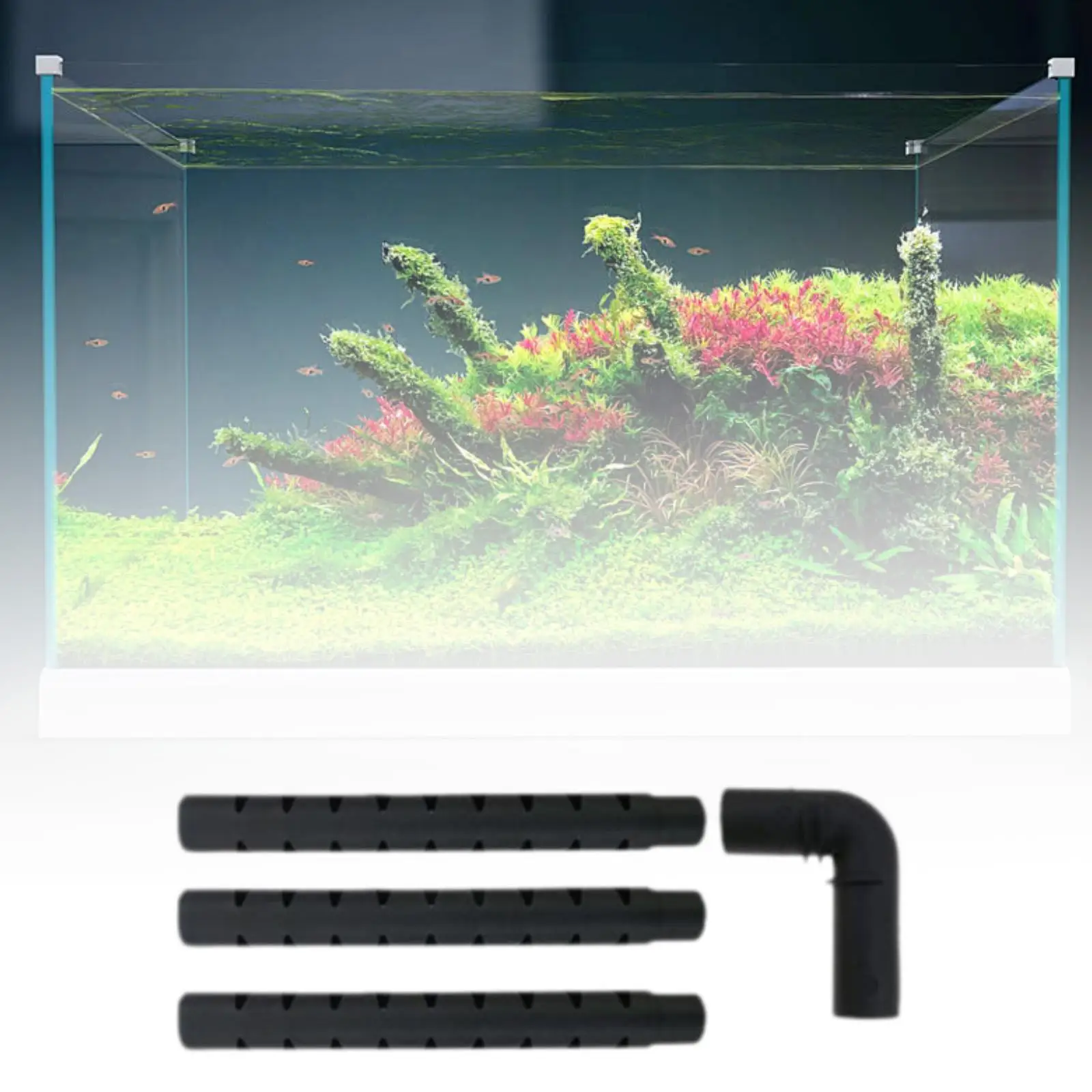 Barra de lluvia y difusor superior para filtro canister de acuario - imagen 5
