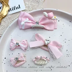 Lazo con perlas para Yorkshire Terrier – Accesorio decorativo rosa