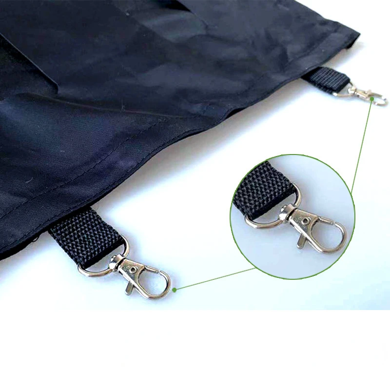 Bolsa de alimentador de heno de conejo, alimentador de heno de conejillo de indias, bolsa de alimentación colgante de almacenamiento para hámster de animales pequeños, tela de nailon impermeable - imagen 3