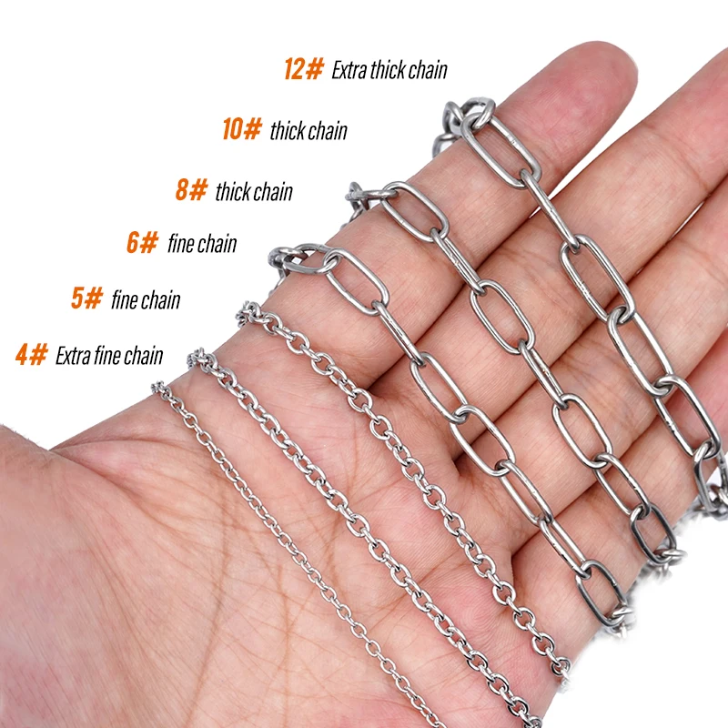 50cm Stainless Steel Bird Foot Chain Parrot Anti-Flying Bird Foot Ring Stand Chain Anti Bite Wire Rope Outdoor Flying Training - imagen 2