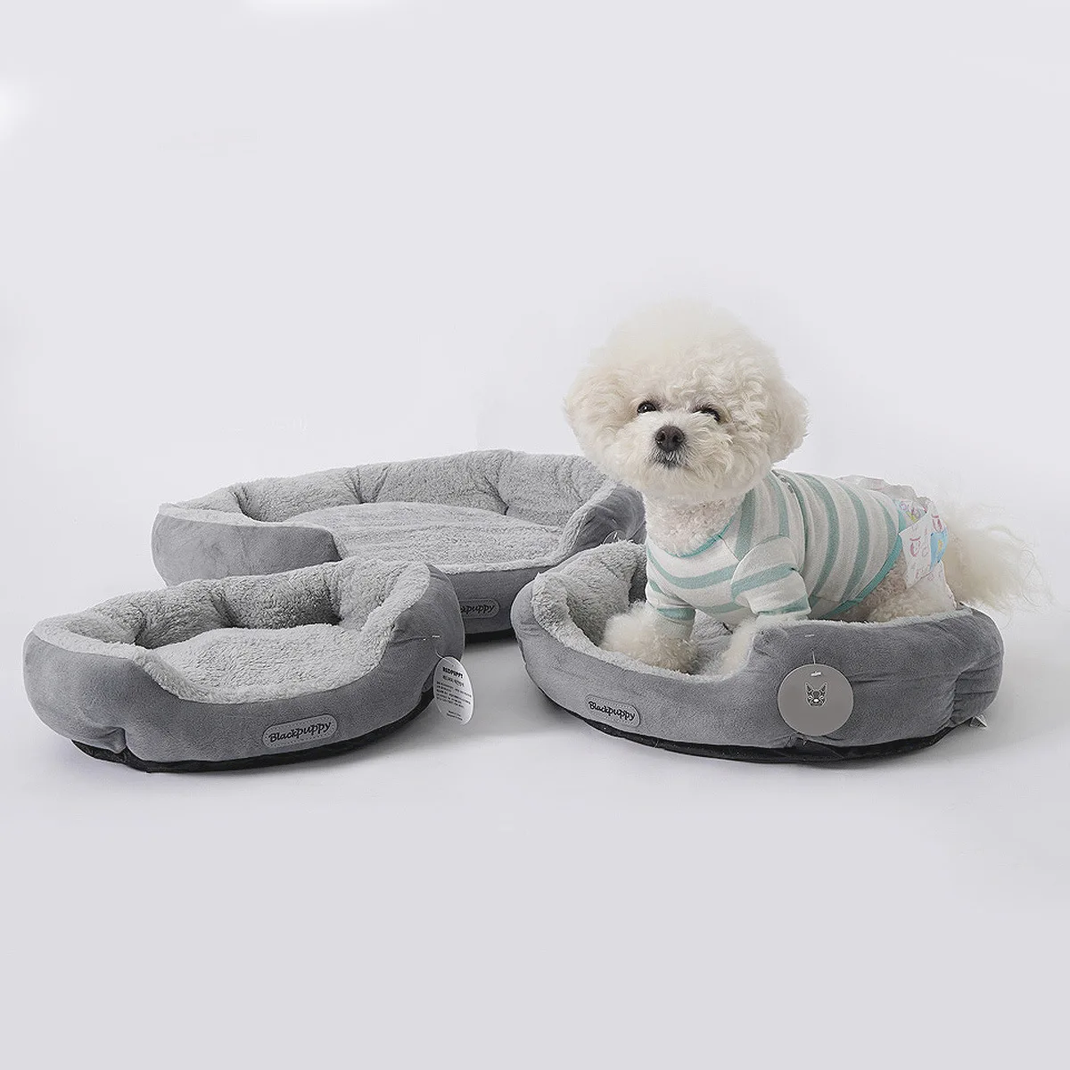 Cama acolchada para perro – Transpirable, duradera y antimordida - imagen 2