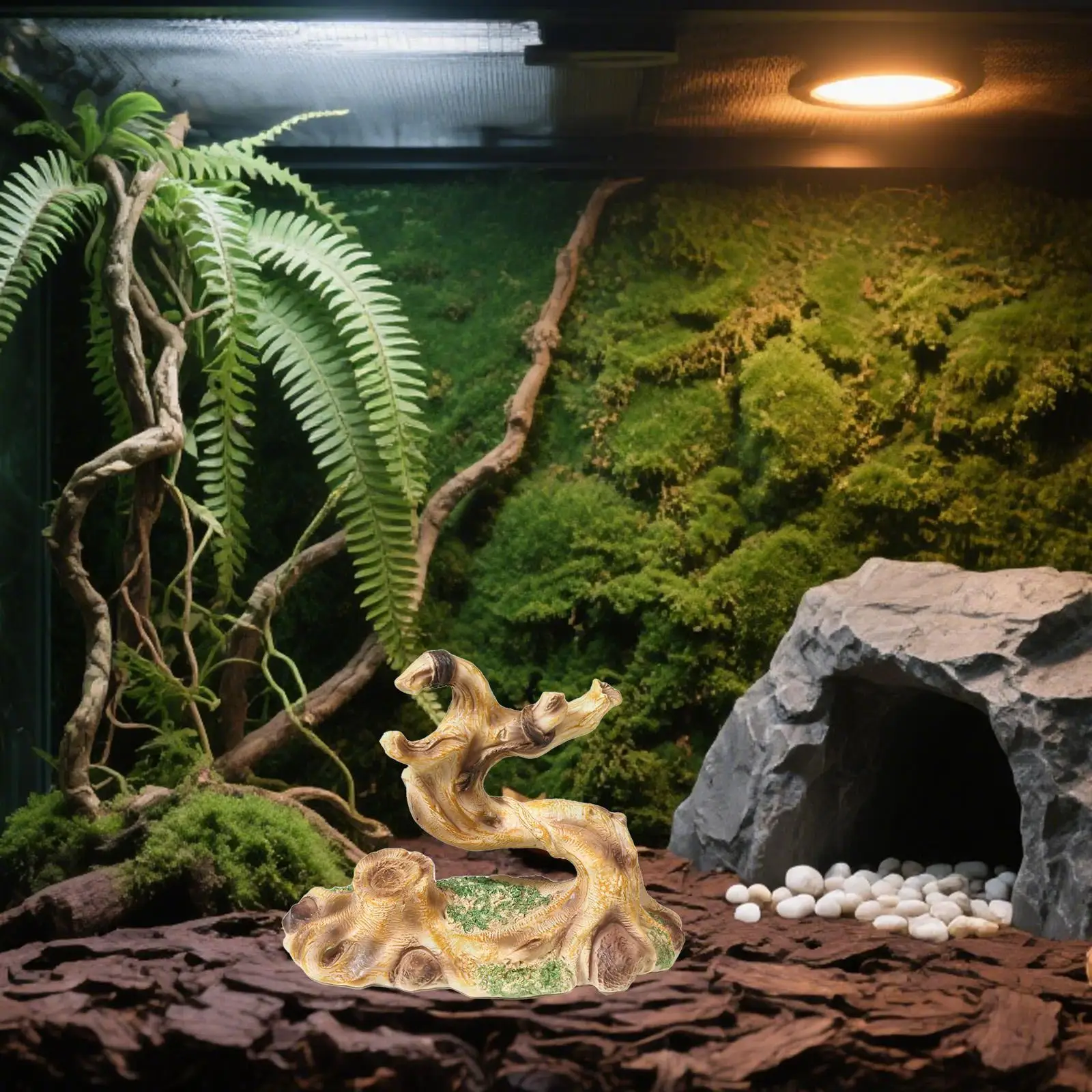 Climbing Trunk Branch Decor Habitat Decor for Frog Gecko Small Arboreal Pets Climbing Trunk Branch Decor Habitat Decor for Frog Gecko Small Arboreal Pets