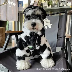 Abrigo de invierno forrado para perros medianos y pequeños