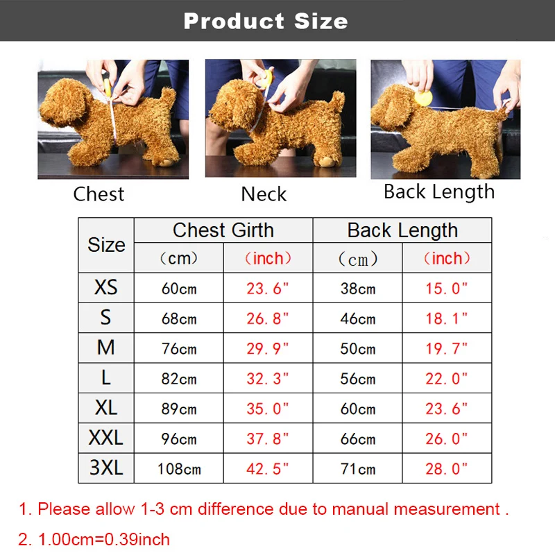 Abrigo de invierno para perros, chaqueta cálida para perros, traje de nieve de cuerpo completo con cuello alto de forro polar para cachorros, suéter cómodo a prueba de viento - imagen 2