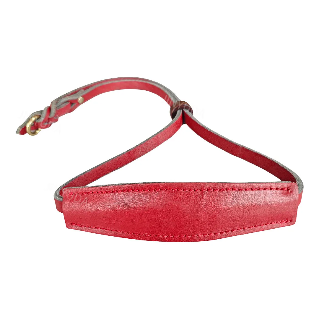 Collar para mascotas de un solo tirón de piel de vaca de grano superior Acolchado ensanchado Collar de perro de cuero genuino Collar de entrenamiento para perros de diseño trenzado negro - imagen 5