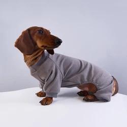 Mono forro polar para perros Salchicha – Cálido y ajustado