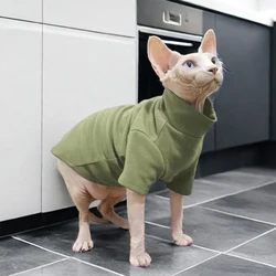 Sudadera con capucha para gatos Sphynx - Otoño Invierno