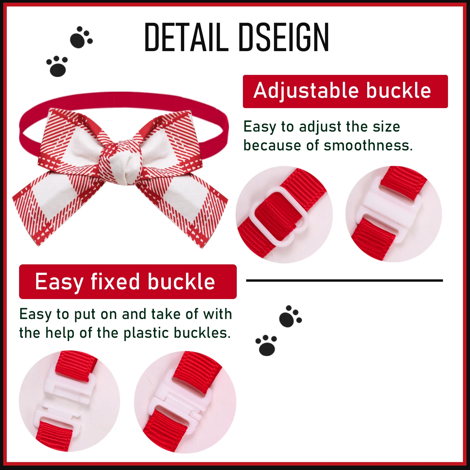 Pajarita a granel para perros pequeños y gatos, accesorios de aseo para mascotas, suministros para perros pequeños, 50 piezas - imagen 5