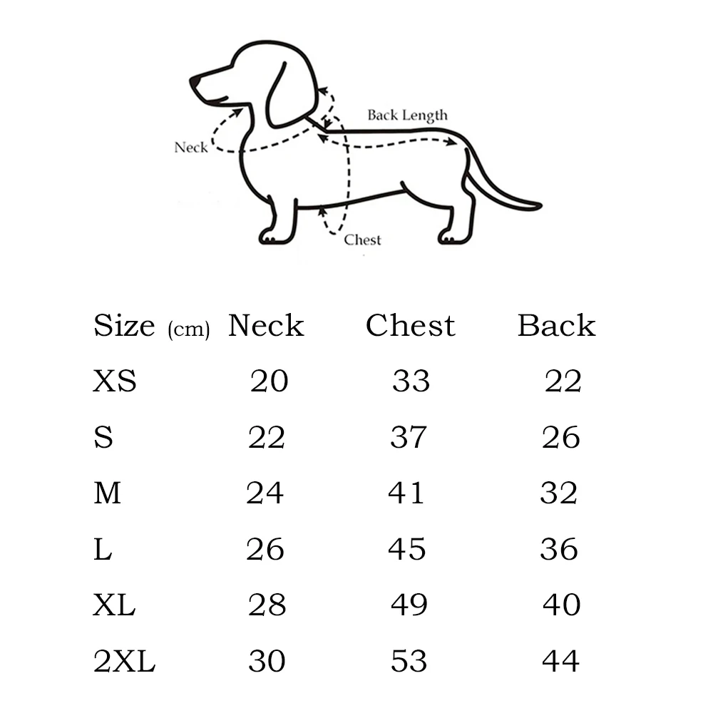 Abrigo para perro salchicha en color sólido