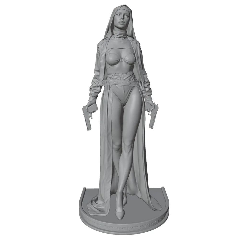 Figura de resina para pintar con pistolas dobles para gatos y perros - imagen 3