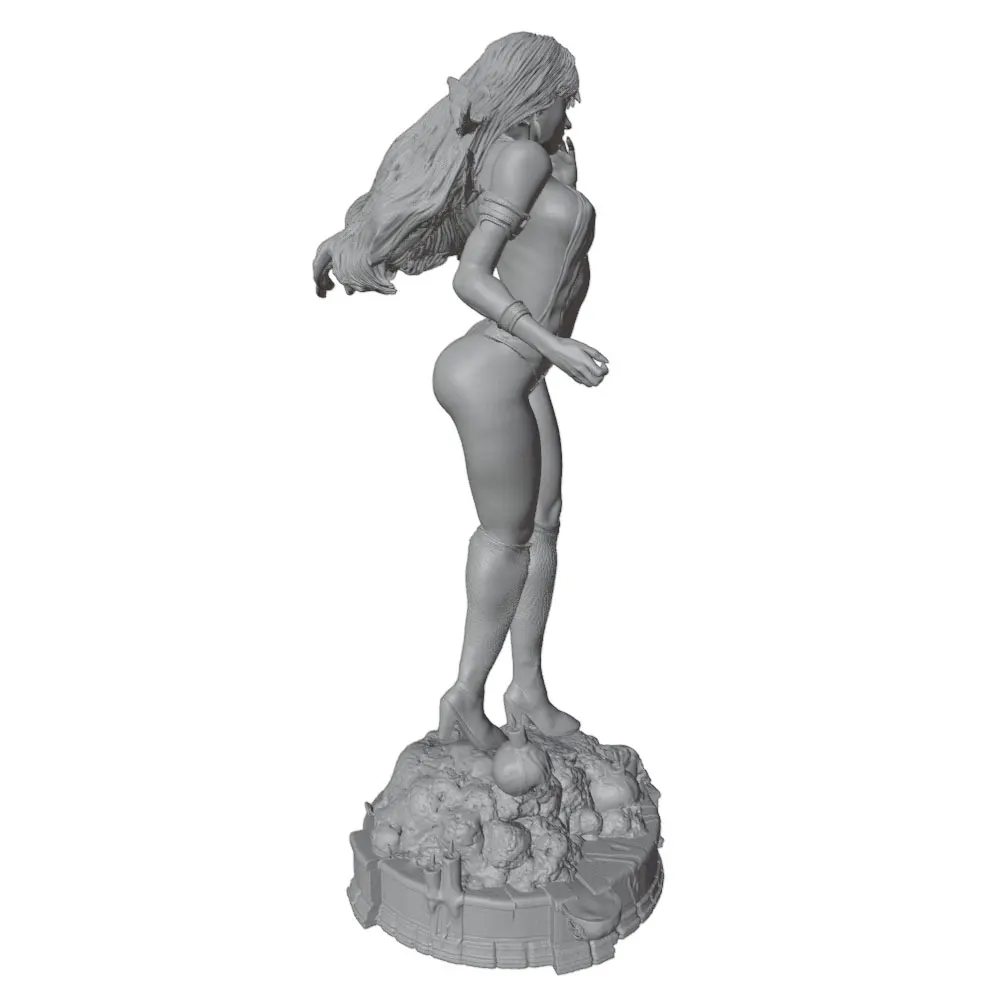 Figura decorativa anime GK 1/24 – Miniatura coleccionable sin montar ni pintar - imagen 2