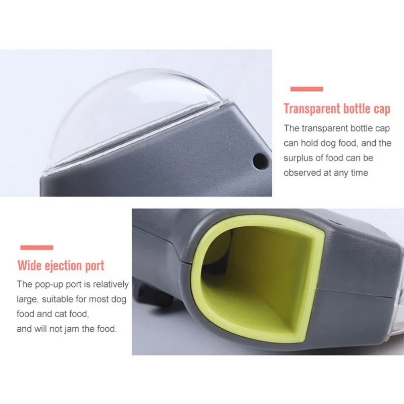 Juguete de entrenamiento interactivo para mascotas, lanzador de catapulta para aperitivos para perros, juguete de playa al aire libre, lanzador de golosinas para perros y gatos, alimentador de comida para aperitivos, suministros para mascotas - imagen 3