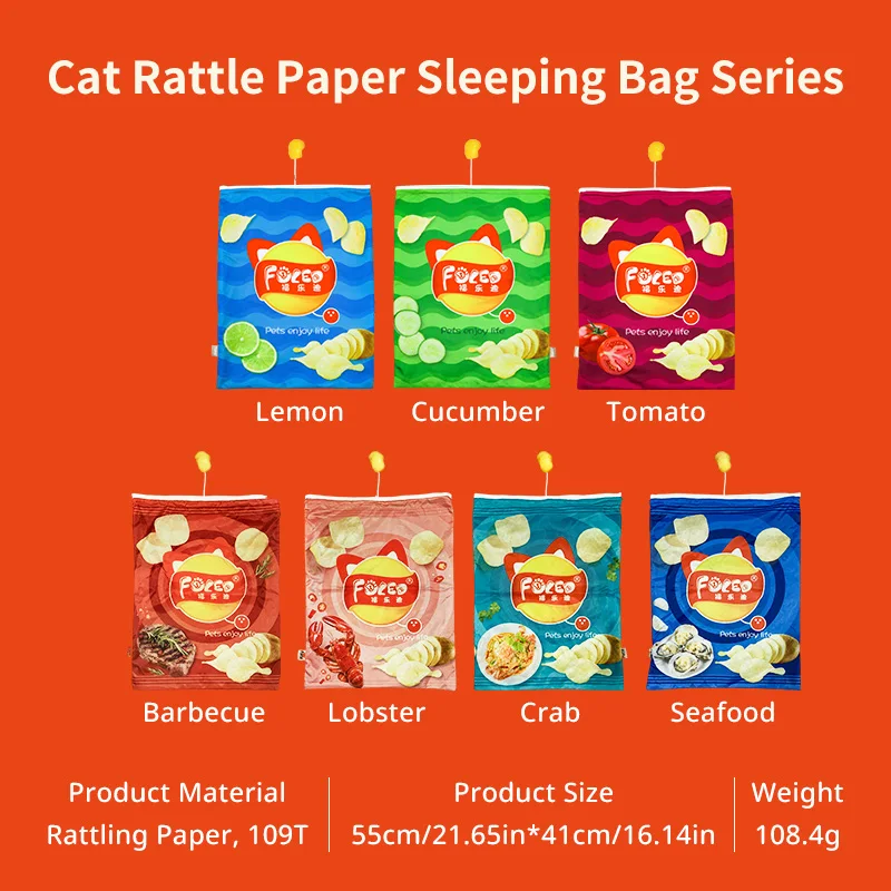 Juguete de túnel para gatos con 7 patrones Gourmet, bolsa de taladro plegable interactiva con bola de felpa, accesorio para jugar a las mascotas - imagen 2