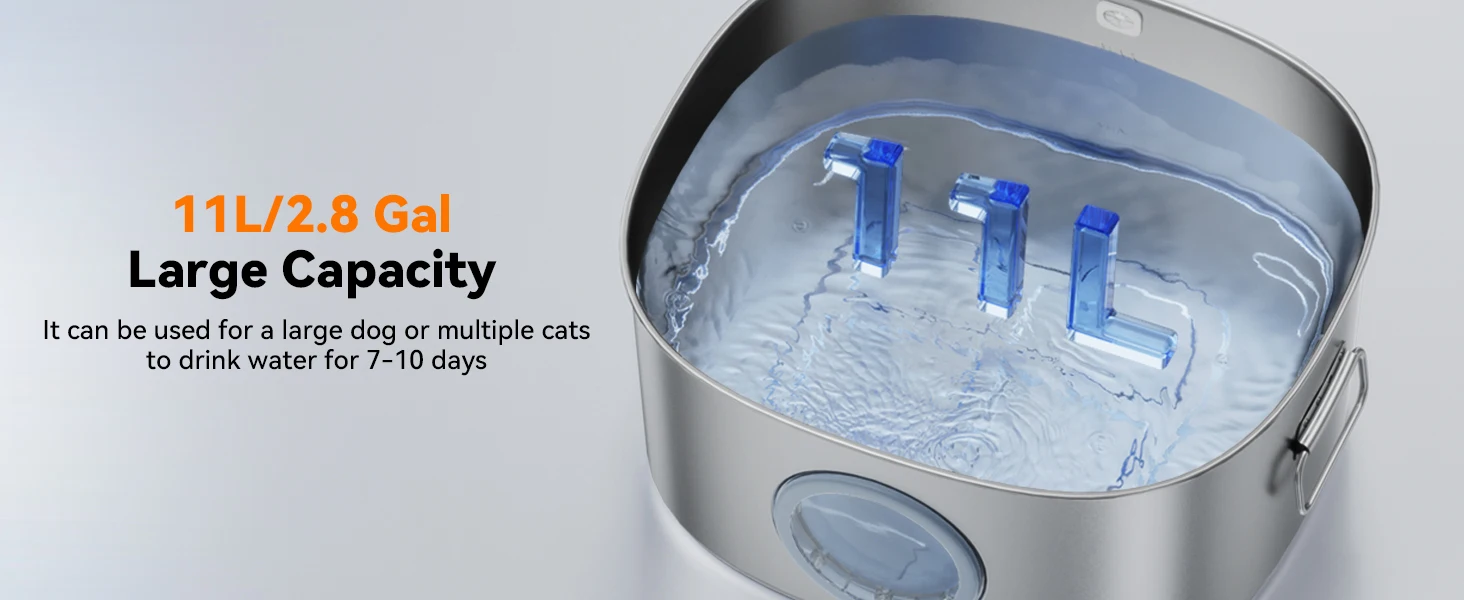 Fuente de agua ATUBAN 11L