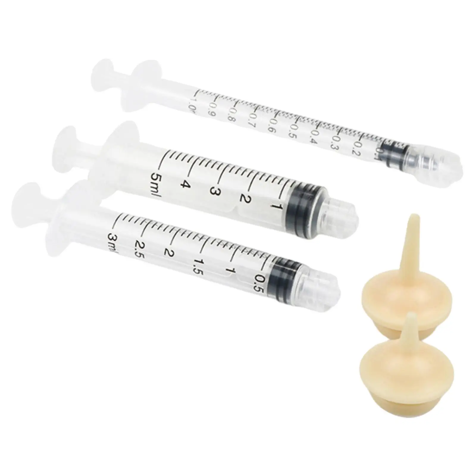 Syringe Nursing Feeder Doggie Puppy Milk Feeding for New Born Cats Dogs Pets