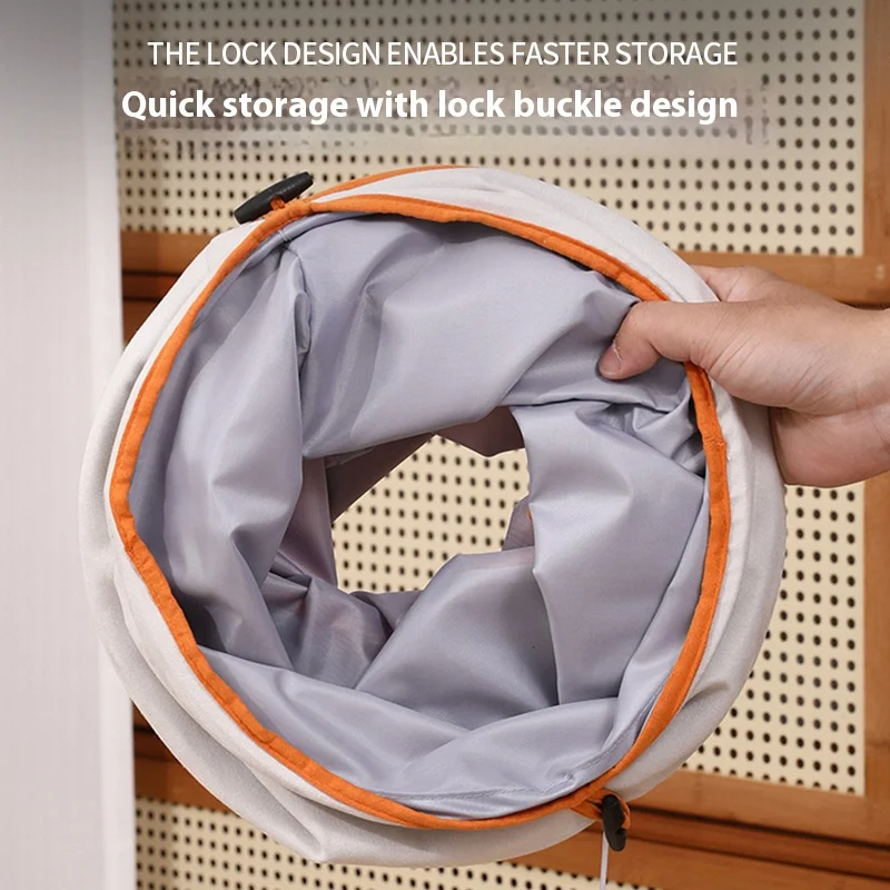 Cama tipo túnel para gatos de primera calidad, diseño híbrido de gran tamaño, puntos de acceso múltiple, apertura del orificio del árbol, tela Oxford de fácil pliegue para gatos grandes - imagen 3