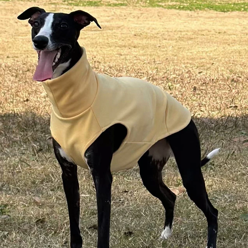 Abrigo invierno polar para perros Italian Greyhound y Whippet – Marrón - imagen 5
