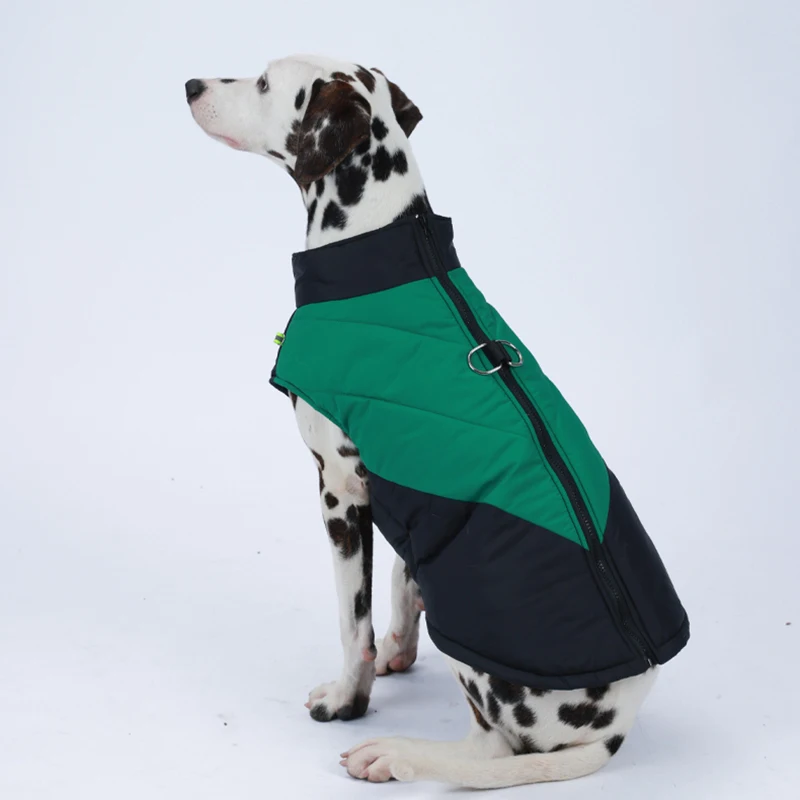Nueva chaqueta de plumón para mascotas para perros grandes, ropa cálida de invierno para perros medianos y grandes, abrigos impermeables para Bulldog Shepherds Greyhound mascotas - imagen 5