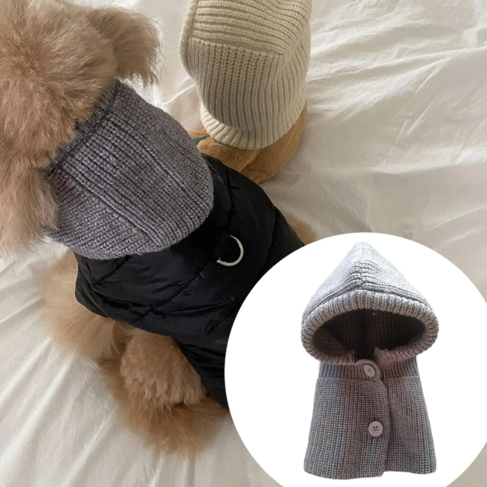Winter Pet Hat Soft Dog Warm Hat for Puppy Medium to Large Dog Small Animal