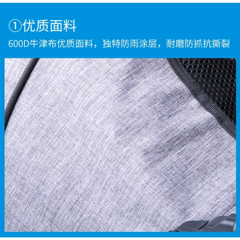 Carro para mascotas de lujo con vista alta, carrito grande para perros, carrito para salir múltiples gatos, andador para perros, cochecito plegable para mascotas, carritos para gatos - imagen 3