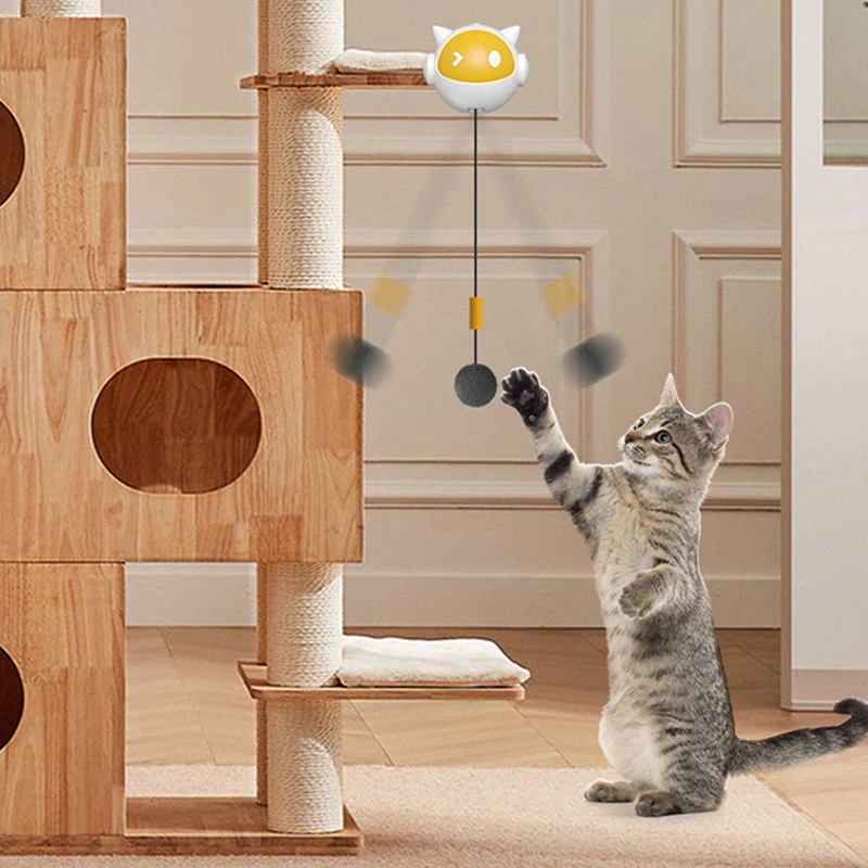 Pelota interactiva para gatos con elevacion automatica electrica - imagen 4