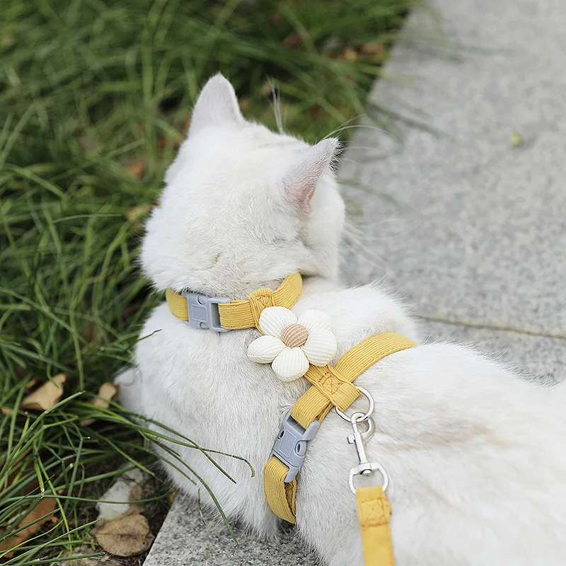 Arnés y correa ajustables para gatos y perros pequeños - imagen 2