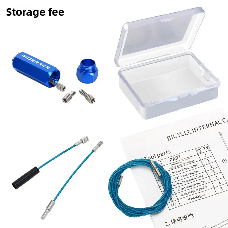 Enrutador interno de cables MTB para cuadro de aluminio con imán - imagen 4
