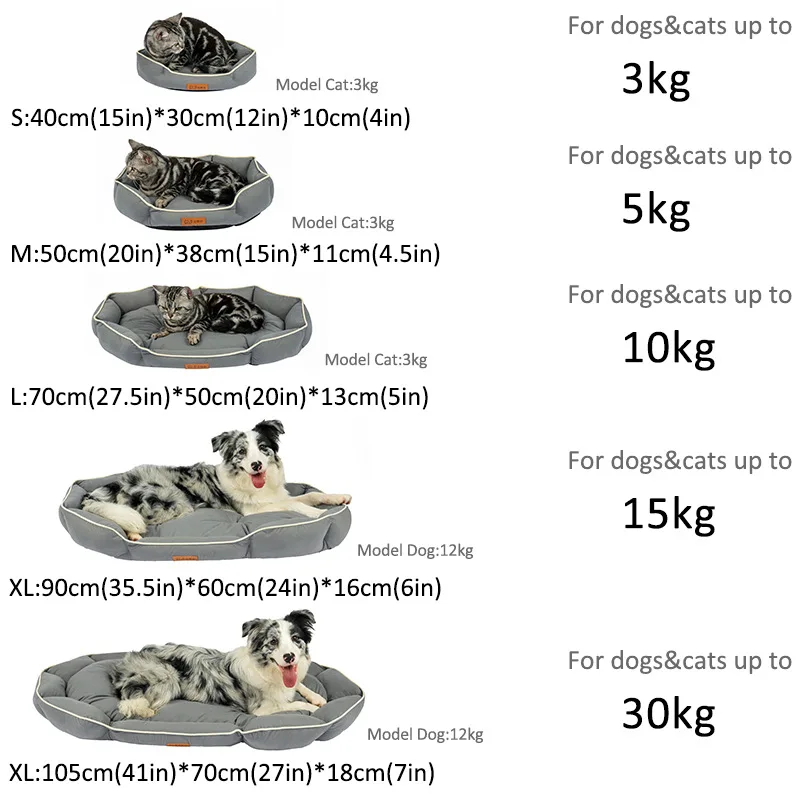 Perrera Shiba Inu Mat Cama para dormir Perro mediano y grande Nido para mascotas Golden Retriever Cama para mascotas para perros - imagen 4