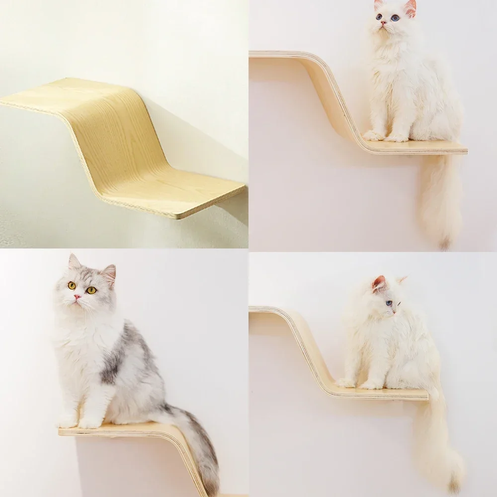 Torre para Gatos Tipo Z – Zona Juego y Percha Resistente a Mordeduras - imagen 4