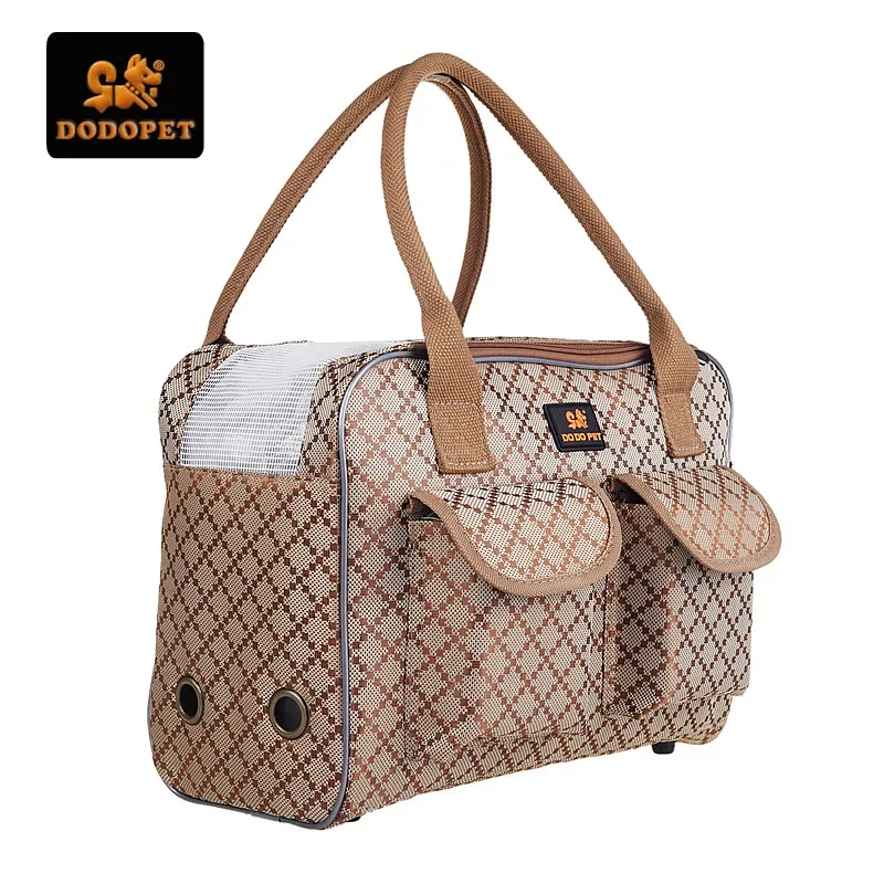 Mochila transpirable para mascotas, bolsa de transporte para cachorros, bolso de mano para salidas de perros y gatos - imagen 3