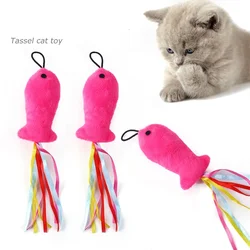 Juguete con caña y peluche para gatos – Entretenimiento y ejercicio